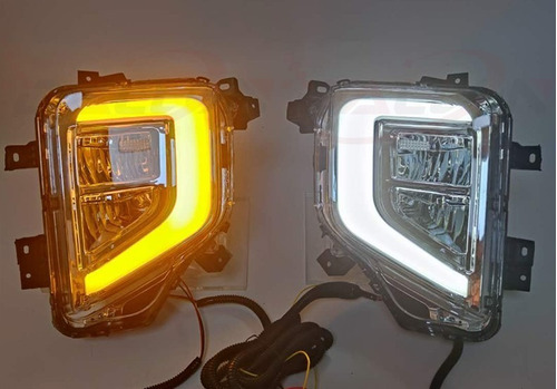  Neblinero Drl Full Led Mitsubishi L200 2019 - 2022, Stock!! Foto 3