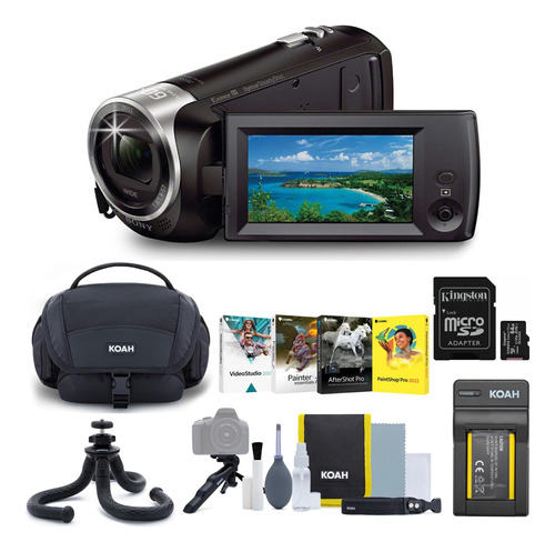  Filmadora Sony Cx405 Handycam 1080p Full Hd Com Sensor Cmos