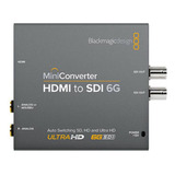 Blackmagic Acc Mini Converter Hdmi To Sdi 6g (convmbhs24k6g)