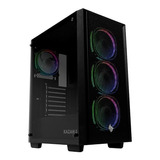 Gabinete Gamer Pichau Kazan 2 Rgb Mid,lat De Vidro, C/ 4 Fan