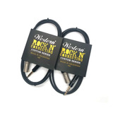 Cable Balanceado Western Xlr Macho Plug Trs - 6mts (el Par)