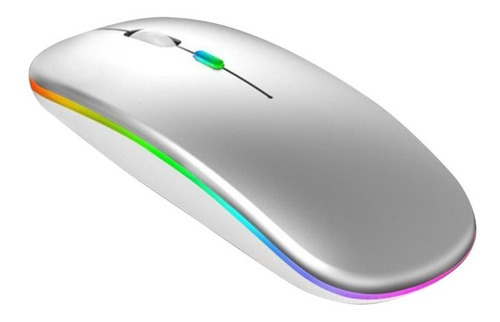 Mouse Relog's Sem Fio Bluetooth E-1300 Pro 2.4ghz Led Rgb