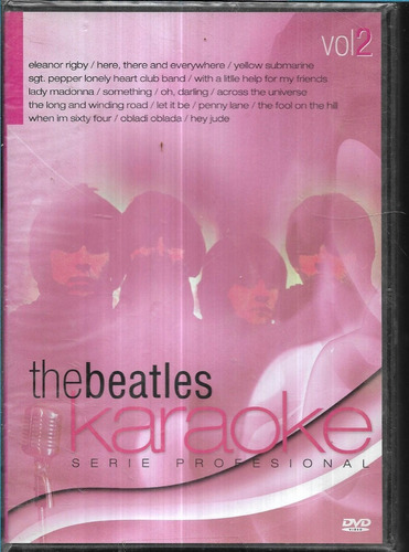 The Beatles Album Karaoke Serie Profesional Dvd Sellado