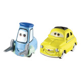 Disney Pixar Cars: Guido & Luigi Vehículo Diecast