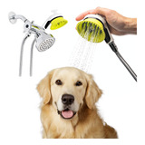 Quality At Home Dog Wash Kit Ducha | Cepillo Rociador D...