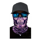 Bandana Buf Mascara 3d Bici Moto Run Protección Uv Skull