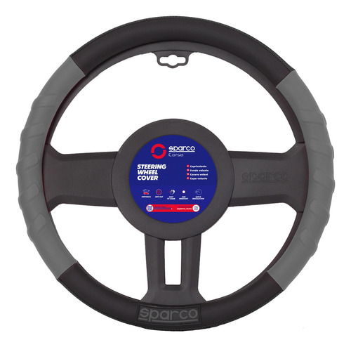 Funda Cubre Volante Forro De Timon Sparco Spc1117gr Foto 2