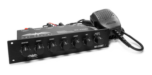Controlador Marino Wet Sounds 4 Zonas Con Bluetooth Ws-220bt