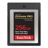 Memoria 256 Gb Cf Express Extreme Pro Sandisk | Nueva