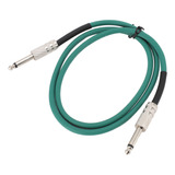 Cable De Instrumento Para Guitarra Eléctrica De 1/4 De Pulga