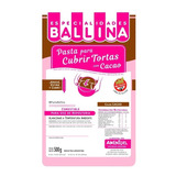 Pasta Ballina Para Cubrir Tortas Con Cacao 500grs