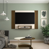 Painel Com Suporte Tv 47 Multimóveis Cr45155 Cor Pinho/off White