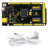 Placa Keyestudio Mega Plus 2560 R3 Para Arduino Con Cable Us
