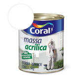 Pré Pintura Massa Acrilica Branco 1.5kg Coral