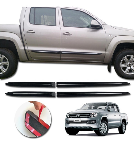 Accesorios Amarok 2021 Molduras De Puertas  Kenny 