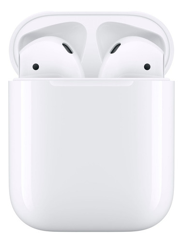 Audifonos Inalambricos Apple AirPods 2da Gen Blanco Mv7n2am/