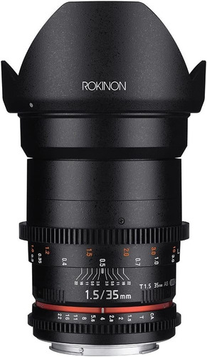 Lente Objetivo Rokinon Cine Ds Ds35m-c, Compatible Con Canon