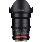 Lente Objetivo Rokinon Cine Ds Ds35m-c, Compatible Con Canon