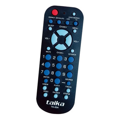 Control Remoto Universal Taika Tk-504 4 Funciones | MercadoLibre