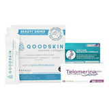 Combo Goodskin Collagen + Telomerina 30 Capsulas Sabor Frutal