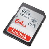 Cartão Memória 64gb Sdhc Ultra Classe 10 Sandisk Original Nf