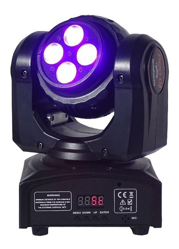 Cabeza Movil Doble Cara Pro Dj Lighting Doubleface 410 