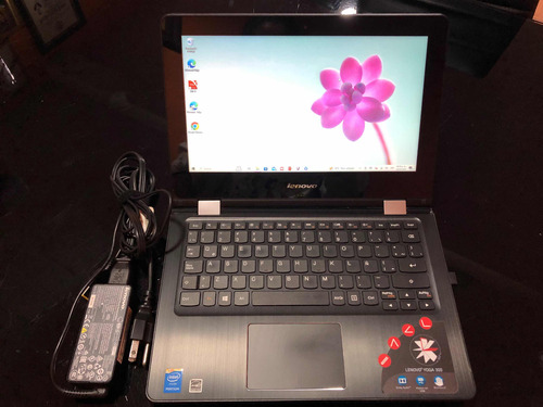 Laptop Lenovo Yoga 80m0 Pantalla Touch, Como Nueva