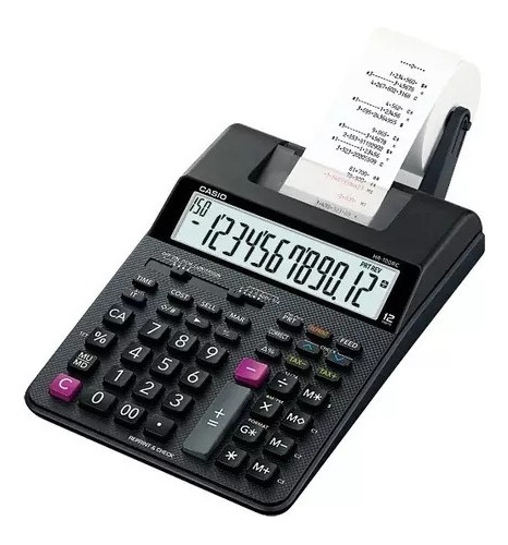 Calculadora Com Bobina De Mesa Impressora Hr100rc Casio