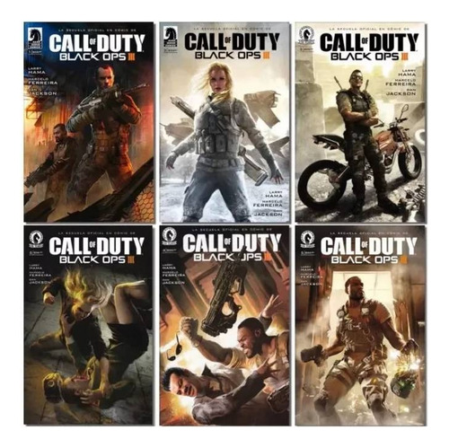 Cómics 1 A 6 De Call Of Duty  Black Ops Iii Kamite Español