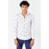 Camisa Ml Abril Blanco Tascani