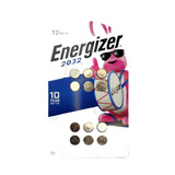 Pila Energizer Tipo Botón 2032 Lithium Paquete Con 12 Piezas