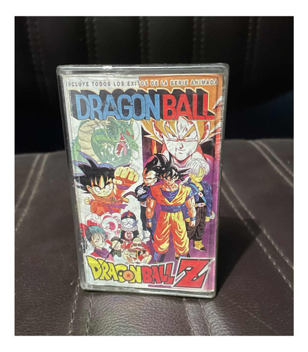 Cassette Dragón Ball 1998 Warner Music Chile