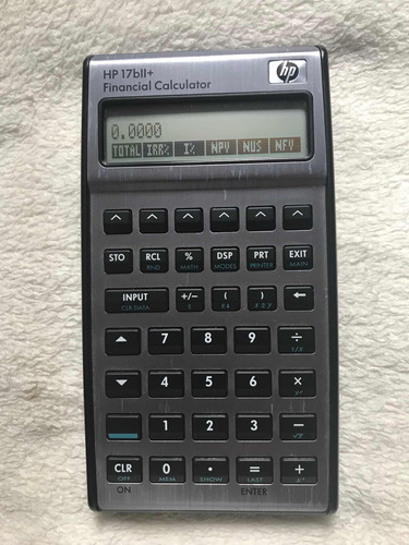 Calculadora Financiera Hp 17bii+ Hp 17bii Plus