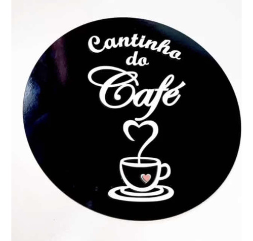 Placa Cantinho Do Café