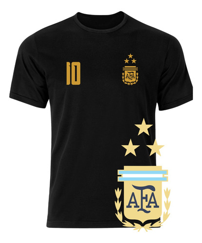 Camiseta Argentina 10 Con El Nro Delantero Que Elijas