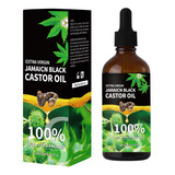 Masaje En Frío Sin Refinar Con Aceite De Ricino Negro Jamaic