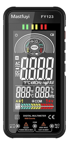 Multímetros Rms Tester Counts Lcd Smart Digital