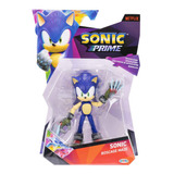 Boneco Articulado Sonic De 13cm - Sonic Prime