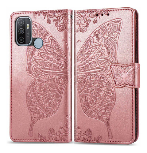 Funda Tipo Cartera Con Tapa Para Oppo A53/a33 2020 6.5in