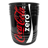 Aparador Decorativo Tambor #04 Personalizado Coca Zero