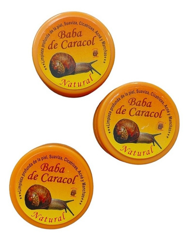 Crema De Baba De Caracol ,pack De 6 Soft.