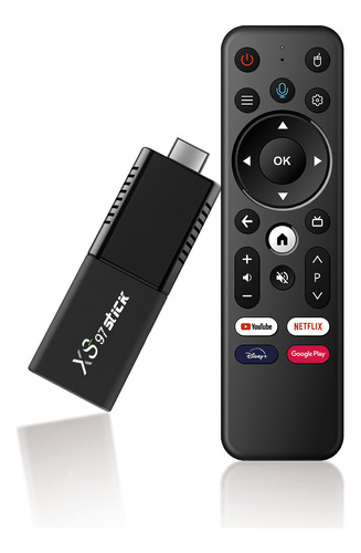 Tv Box (flash) 4k Stick + Reproductor De 16 Gb Streaming 10.