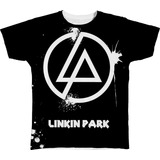 Camisa Camiseta Preta Linkin Park Banda Rock Musicas Top 6