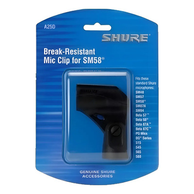 Porta Micrófono Shure A25 Para Sm58 Sm57 Soundcity Pv | Meses sin interés