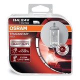 Bombillo Osram H4 24v 75/70w Truck Star Pro 100% Resistente