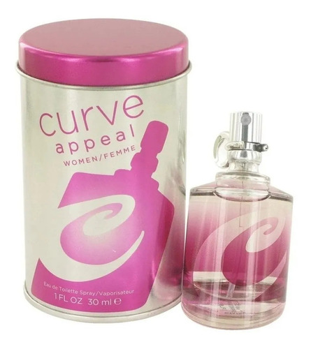 Perfume Liz Claiborne Curve Appeal For Women Edt 30ml - Novo