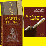 Martín Fierro Edición De Lujo + Estuche + Don Segundo Sombra