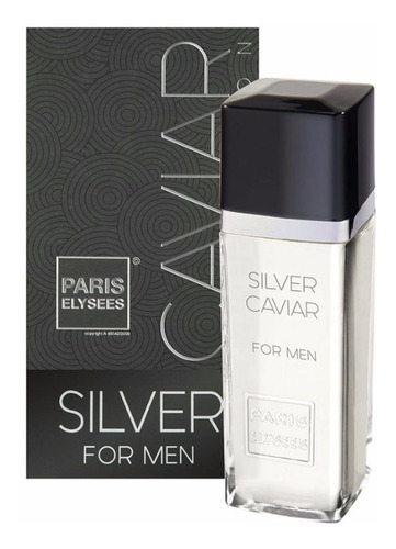 Perfume Silver For Men Caviar Collection 100ml Paris Elysees