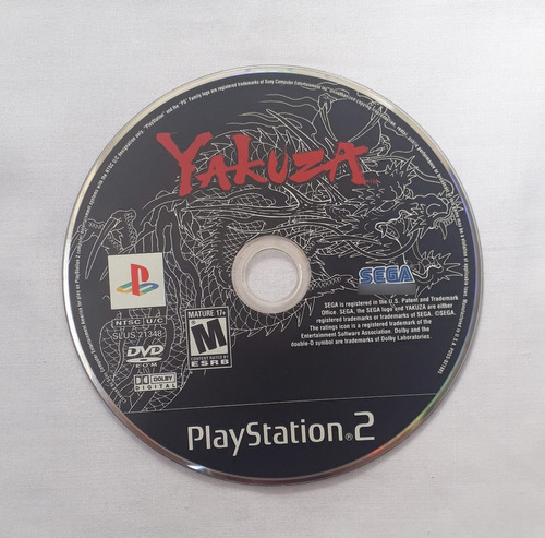 Yakuza Ps2 Solo Juego Usado