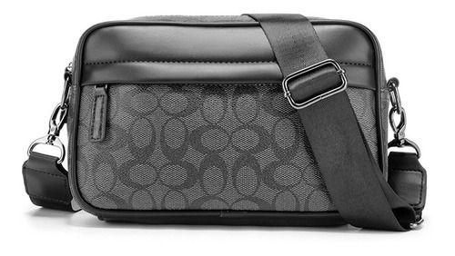 Crossbody Para Hombre Bolso Bandolera De Cuero +  Cartera 